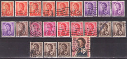 HONG KONG 1952 LOT USED - Used Stamps