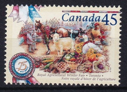 MiNr. 1651 Kanada (Dominion) 1997, 6. Nov. 75 Jahre Königliches Winter-Landwirtschaftsfest, Toront - Postfrisch/**/MNH - Unused Stamps