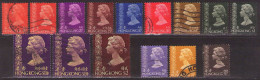 HONG KONG 1973-81 LOT USED - Gebraucht