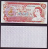 China BOC Bank (bank Of China) Training/test Banknote,Canada Dollars A Series $2 Note Specimen Overprint - Canada