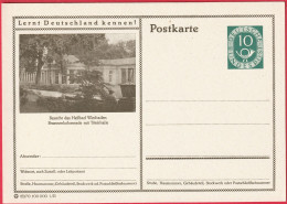 Entier Postal (CP) - Wiesbaden (Allemagne) - Fontaine D'Eau Thermale Chaude - Postkarten - Ungebraucht