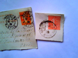 O Vieux   Timbre Collector  Semeuse Ton Oranger Pas Connu !! - Used Stamps