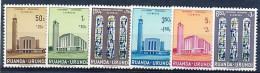 TIMBRE STAMP ZEGEL RUANDA URUNDI LA CATHEDRALE D' USUMBURA 225-230  XX - Unused Stamps