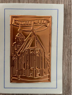 Ansichtskarte, Klappkarte Mit 3d Kupfermotiv, Kirche, Benutzt - Weissenfels