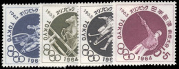 Japan 1963 Olympic Games 5th Issue Unmounted Mint. - Neufs