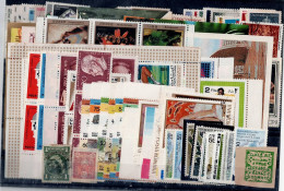 LOT OF 216 STAMPS MINT+USED+16 BLOCKS MI- 85 EURO VF!! - Collections (sans Albums)