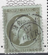 FRANCE 1862 TIMBRE 19 TYPE I NAPOLEON III - 1862 Napoléon III