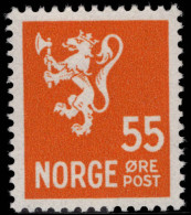 Norway 1940-49 55ø Orange Unmounted Mint. - Neufs