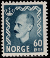 Norway 1950-57 60ø Slate-blue Unmounted Mint. - Unused Stamps