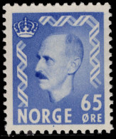 Norway 1950-57 65ø Ultramarine Unmounted Mint. - Neufs