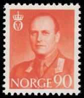 Norway 1958-62 90ø Olav Unmounted Mint. - Unused Stamps
