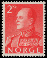 Norway 1959 2kr Red Ordinary Paper Unmounted Mint. - Ongebruikt