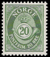 Norway 1962-78 20ø Green Ordinary Paper Unmounted Mint. - Nuevos