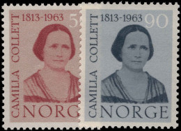 Norway 1963 Camilla Collett Unmounted Mint. - Unused Stamps