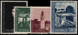 Norway 1963 Edvard Munch Unmounted Mint. - Unused Stamps
