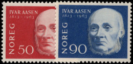 Norway 1963 Ivar Aasen Unmounted Mint. - Unused Stamps