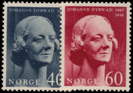 Norway 1967 Johanne Dybwad Unmounted Mint. - Unused Stamps