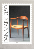 Denmark 1991 Hans Wegner First Day Postal Maxi Card - Covers & Documents