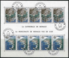 Monaco 1978 Europa Souvenir Sheet First Day Fine Used - Gebruikt