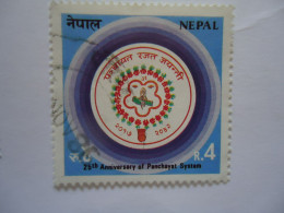 NEPAL  USED STAMPS  ANNIVERSARIES - Népal