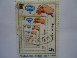 NEPAL  USED STAMPS  PHILATELIE - Népal