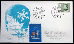 Greenland 1975 UMANAK 9-12-1975 ( Lot  1628 ) - Storia Postale