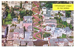 CPSM 9 X 14 Etats Unis USA (157) California SAN FRANCISCO  Lombard Street  "The Crookedest Street In The World" - San Francisco