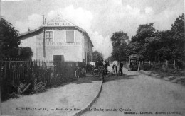 Route De La Gare, Le Rendez Vous Des Cyclistes - Acheres