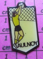 1619 Pin's Pins / Beau Et Rare / VILLES / CLUB VOLLEY-BALL AULNOY - Pallavolo