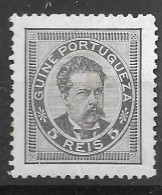 Portugal 1886 Mh * 5 Euros (stained Hinge Trace) - Nuevos