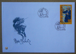 1998 Czech Republic Mi.186 (FDC), 6Kč /o - FDC