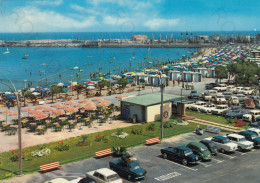 Delcampe - CARTOLINA  FANO,MARCHE-RIVIERA ADRIATICA-LA SPIAGGIA-MARE,SOLE,ESTATE,VACANZA,BARCHE A VELA,BELLA ITALIA,VIAGGIATA 1969 - Fano
