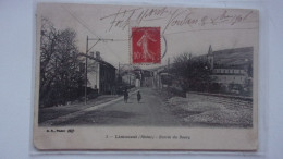 69 LIMONEST ENTREE DU BOURG  1906 - Limonest