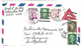 76 - 62 - Entier Postal Envoyé De Greensboro En Suisse - 1961-80