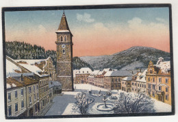 D1375) JUDENBURG - Stark Verschneite Platzansicht - 1920 - Judenburg