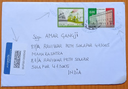 ITALY -2023, COVER  REGISTER USED TO.      INDIA 2016 EUROPA & 2020  PRESIDENZA.   ITALIANA G20 A ZONE STAMP, ISCHIA CIT - 2021-...: Oblitérés