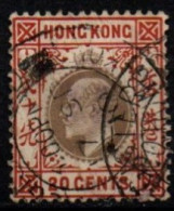 HONG KONG 1904-9 O FIL. CA MULTIPLE - Usati