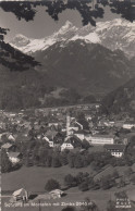 D1415) SCHRUNS Im Montafon Mit Zimba - Häuser Kirche Berg - Schruns