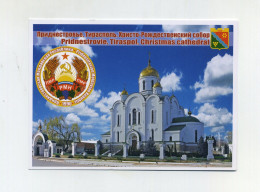 CP Neuve. Christmas Cathedral In Tiraspol, Capitale De Transnistrie (Région Séparatiste En Moldavie) Pridnestrovie, PMR. - Moldavië
