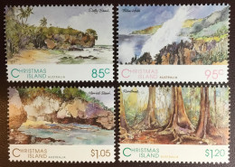 Christmas Island 1993 Views Trees MNH - Christmas Island