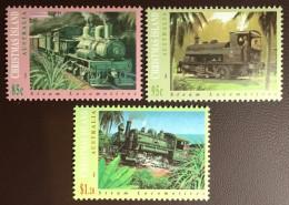 Christmas Island 1994 Steam Locomotives MNH - Christmas Island