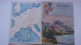 MALLORCA ESPAGNE EN ANGLAIS  MAJORQUE MALLORCA - Toeristische Brochures