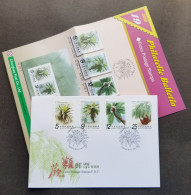 Taiwan Ferns 2009 Plant Flora Tree Flower Leaf Fern (stamp FDC) *rare - Brieven En Documenten