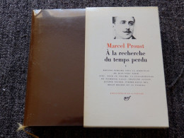 LA PLEIADE  MARCEL PROUST  A LA RECHERCHE DU TEMPS PERDU T I EDT 1987 BON ETAT - La Pléiade