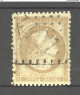 France  :  Yv  21  (o)   Obl. GC 4497  Les Hermites , Cote:  160 € - 1862 Napoléon III