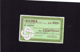 Miniassegno ICCREA - Roma 1976 - Usato - Non Classés