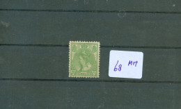 Nederland 1908 NVPH Nr 68 MH Ongestempeld * Koningin Wilhelmina - Nuevos