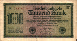 Billet > Allemagne > Voir Le Scan >  Reichsbanknote >1923 > Réf:C 04 - 1000 Mark