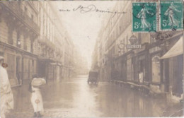 INONDATIONS Rue St Dominique VILLE (ST MANDE) ?? Oblitérée Et Postée à Destination De ST MANDE SEINE - Overstromingen