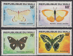 MALI - Papillons 1980 - Mali (1959-...)